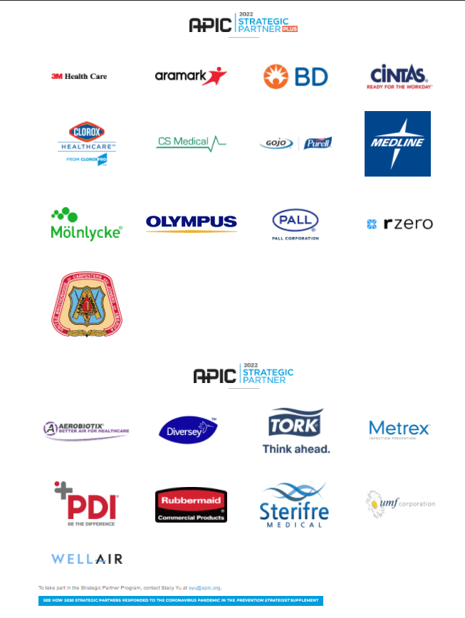 APIC Announces 2022 Strategic Partnerships